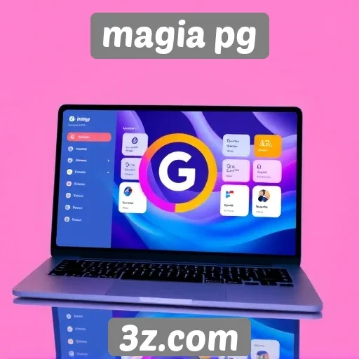 Plataforma Magia PG se destaca por sua interface intuitiva